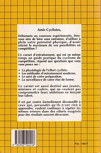 Le carnet d'entraînement du cycliste - S'entraîner pour gagner, 1