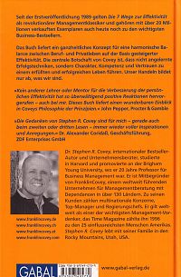 Die 7 Wege zur Effektivität, 1