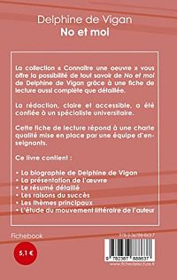 Fiche de lecture No et moi de Delphine de Vigan, 1