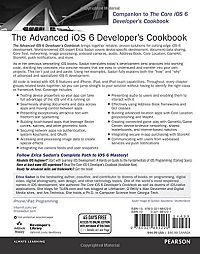 The Advanced iOS 6 Developer's Cookbook, 1