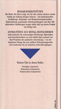 Antiquitäten aus Metall restaurieren, 1