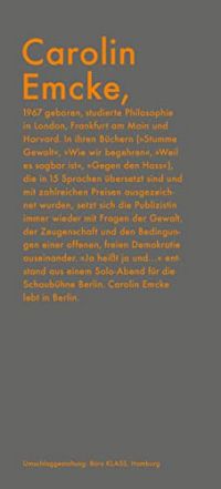 Ja heisst ja und... - Ein Monolog, 3