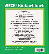 WECK Einkochbuch, 1
