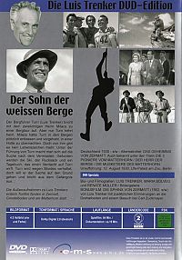 Sohn der weissen Berge [DVD], 1