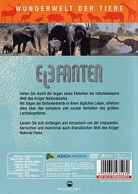 Wunderwelt der Tiere - Elefanten [DVD], 1