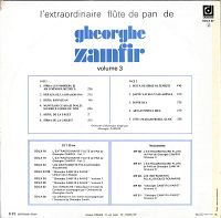 L'Extraordinaire Flûte De Pan De Gheorghe Zamfir Vol. 3 [Vinyl], 1