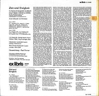 Zeit und Ewigkeit [Vinyl], 1