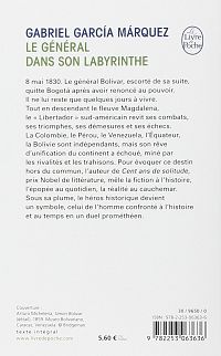 Le général dans son labyrinthe, 1