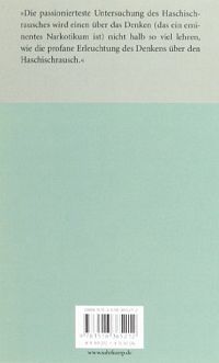 Über Haschisch - Novellistisches, Berichte, Materialien, 1