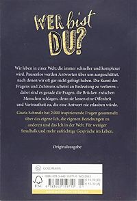 Das kleine Buch der grossen Fragen, 1