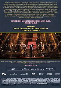 Robbie Williams - One Night at the Palladium [DVD], 1