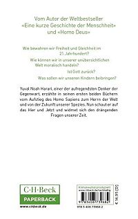 21 Lektionen für das 21. Jahrhundert, 1