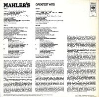 Mahler's Greatest Hits [Vinyl], 1