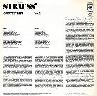 Johann Strauss' Greatest Hits Vol. 2 [Vinyl], 1