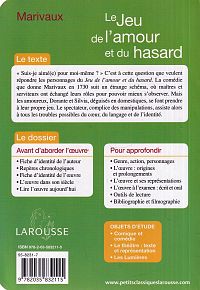 le Jeu de l'amour et du hasard, 1