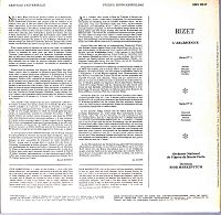 Bizet - L'Arlésienne Suites Nr. 1 et 2 [Vinyl], 1