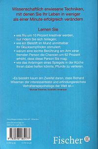 Wie Sie in 60 Sekunden Ihr Leben verändern, 1