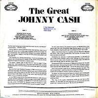 The Great Johnny Cash [Vinyl], 1