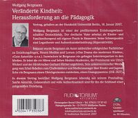 Veränderte Kindheit - Herausforderung an die Pädagogik, 1