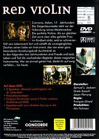 Red Violin - Die rote Violine [DVD], 1