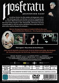Nosferatu - Phantom der Nacht [DVD], 2