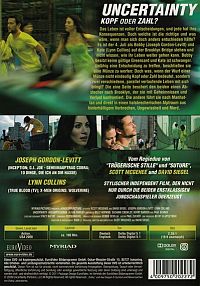 Uncertainty - Kopf oder Zahl? [DVD], 1