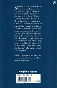 Einsteins Relativitätstheorien, 1