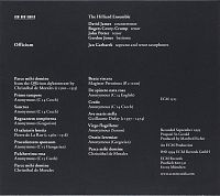 Officium [CD], 1