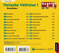 Tierische Weltreise 1 - Reisefieber [CD], 1