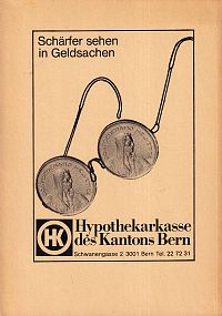 Berner Zeitschrift für Geschichte und Heimatkunde 1974 - Heft 4, 1