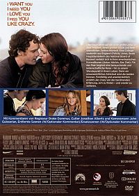 Like Crazy [DVD], 2