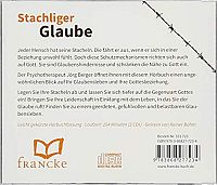 Stachliger Glaube, 1