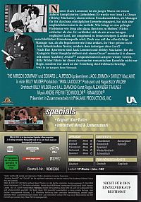 Das Mädchen Irma La Douce [DVD], 1