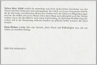 Sieben Jahre Schlaf, 1