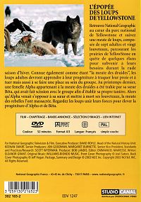 National Geographic - L'Epopée des loups de Yellowstone [DVD], 1