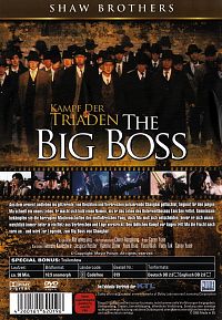 The Big Boss - Kampf der Triaden [DVD], 1