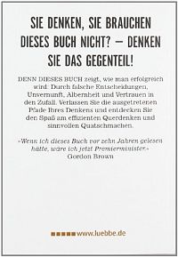 Egal, was du denkst, denk das Gegenteil, 1