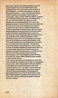Max Frisch Tagebuch 1946-1949, 1