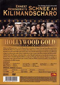 Schnee am Kilimandscharo [DVD], 1