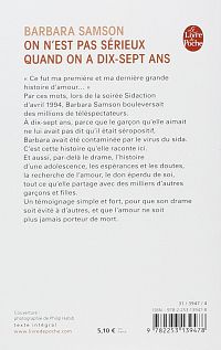 On n'est pas sérieux quand on a dix-sept ans , 1