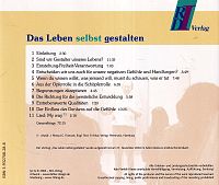 Das Leben selbst gestalten, 1