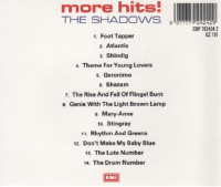 More Hits! The Shadows [CD], 1