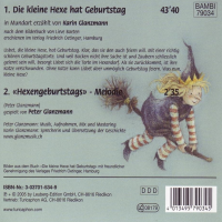 Die kleine Hexe hat Geburtstag, 1