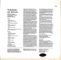 Volkslieder der Schweiz [Vinyl], 1