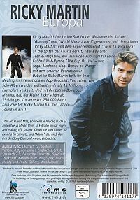 Ricky Martin - Europa [DVD], 1