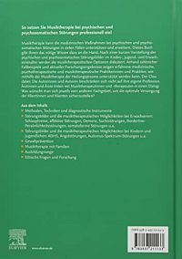 Musiktherapie bei psychischen und psychosomatischen Störungen, 1