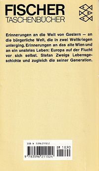 Die Welt von Gestern, 1