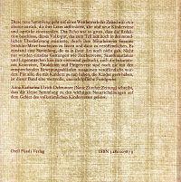 Verse, Sprüche und Reime für Kinder, 1