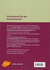 Hausschlachten - Traditionelles Schlachten, Zerlegen, Wursten, 1
