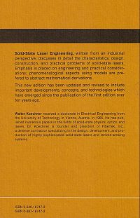 Solid-State Laser Engineering, 1